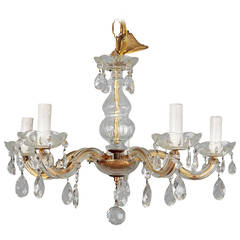 Medium Size Five-Light Maria Theresa Chandelier