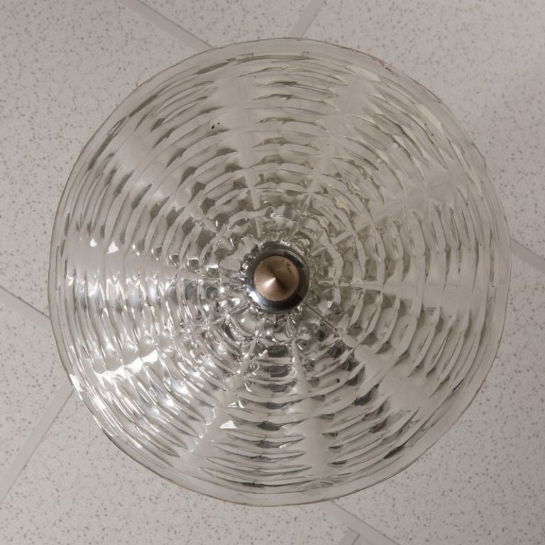 Murano Glass Umbrella Shape Art Deco Fixture 1