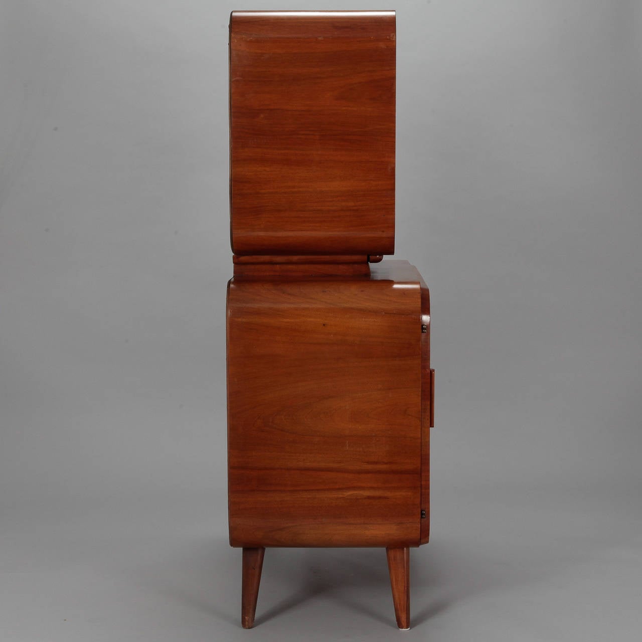 Czech Jindrich Halabala for UP Zavody Bar Cabinet or Vitrine