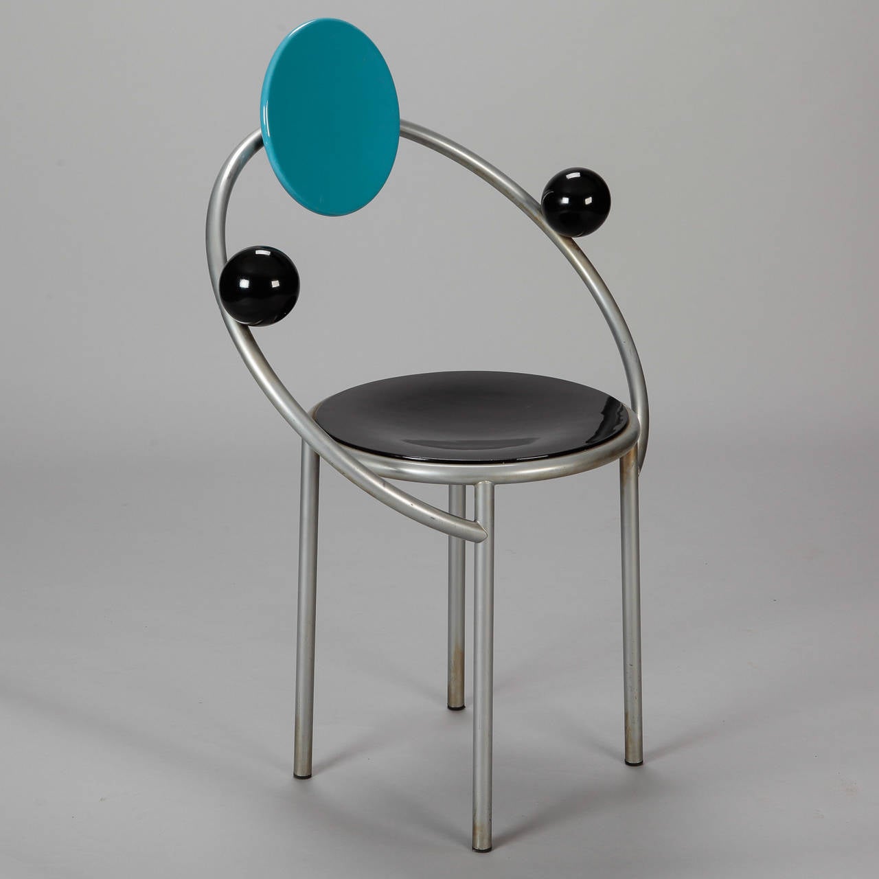 Mid-Century Modern Michele de Lucchi's First Chair for Memphis Milano, 1982
