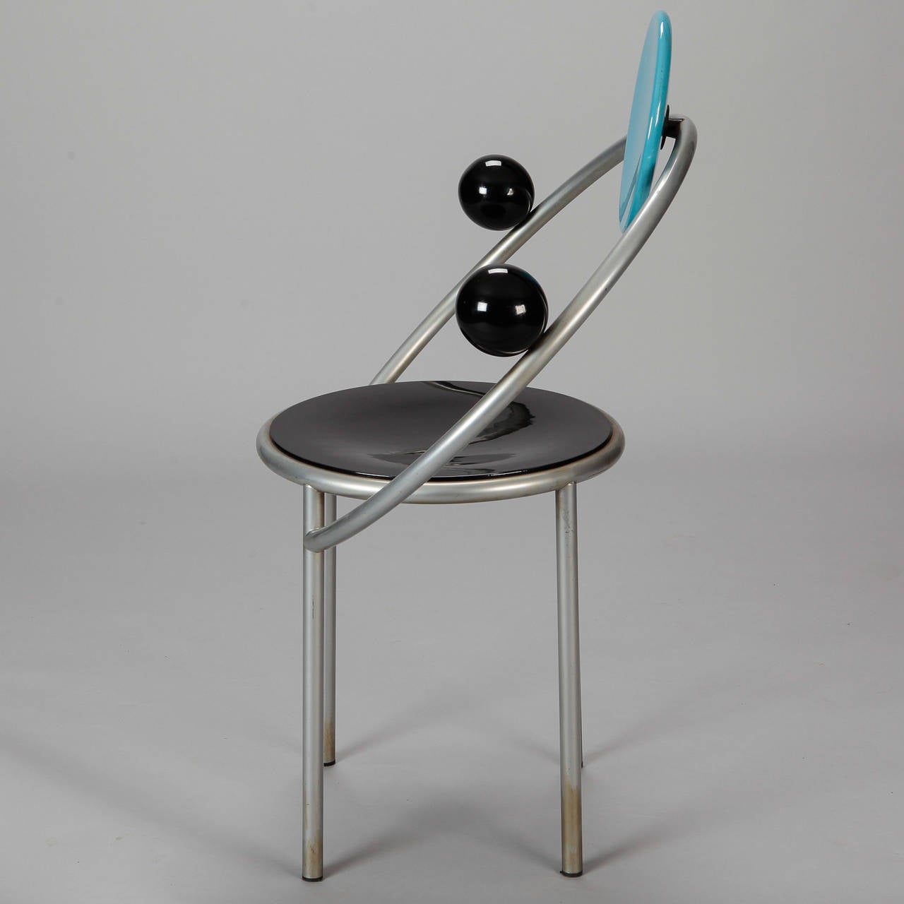 Late 20th Century Michele de Lucchi's First Chair for Memphis Milano, 1982