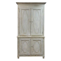 Large French White Cupboard