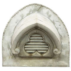 Belgian Zinc Vent Cover with Insert