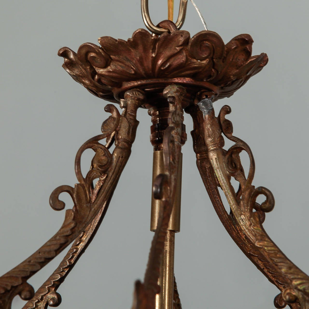 19th Century French Gilt Bronze Lantern 3