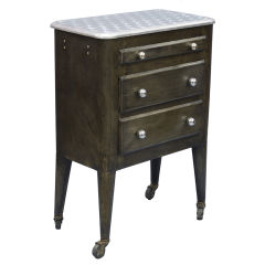 Used Small Industrial Cabinet on Wheels