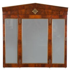 Regency Three Panel Mirror