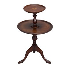 Small Two Tier What Not Table Small Two Tier What Not Table