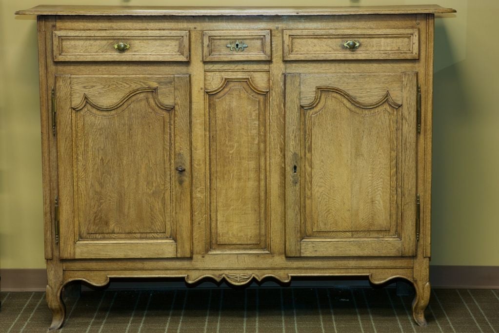Tall French Bleached Cabinet 1