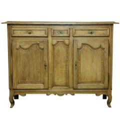 Tall French Bleached Cabinet