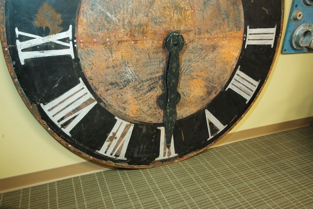 Large French 70" Clock Face