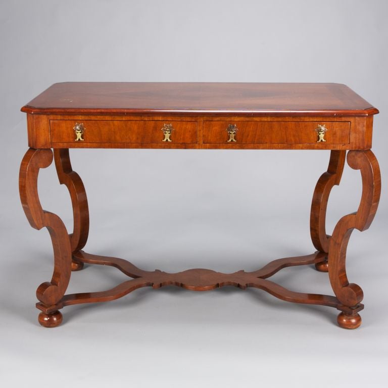 Pair of Walnut Console Tables