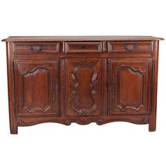 Antique 19th Century French Chestnut Enfilade