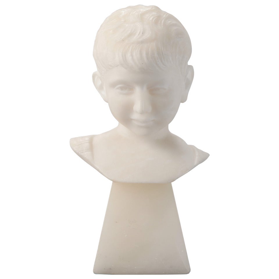 Marble Bust of a Boy