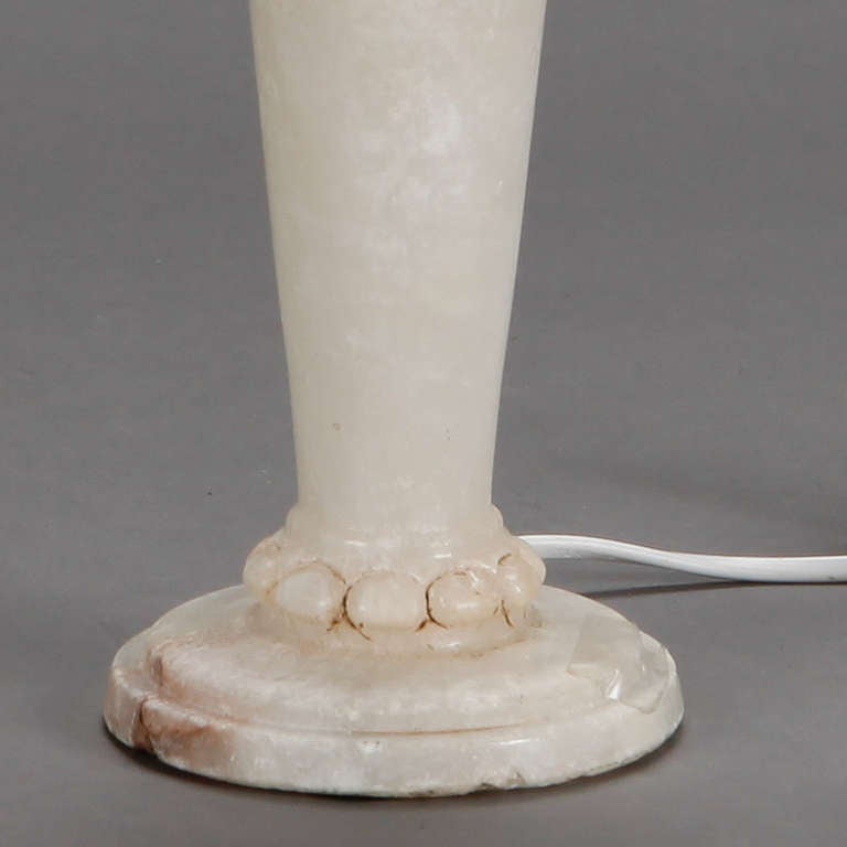 20th Century Italian Alabaster Vessel Table Lamp