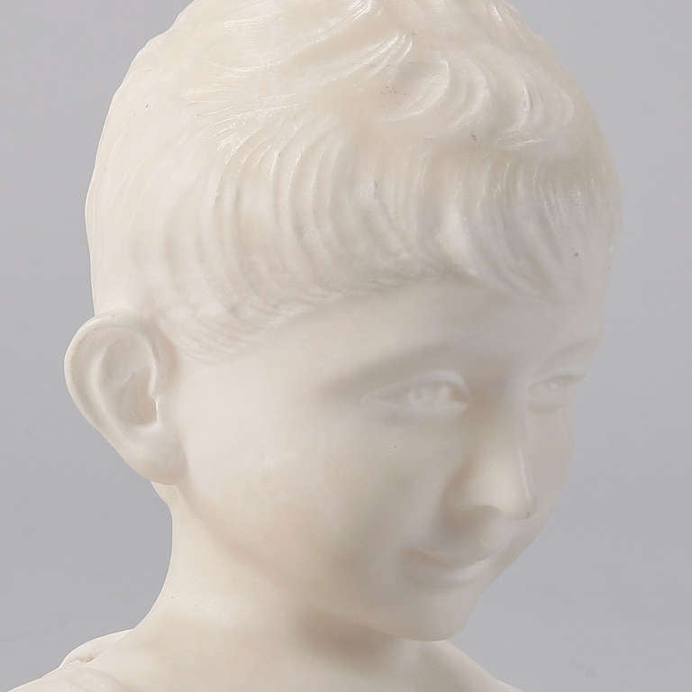 Unknown Marble Bust of a Boy