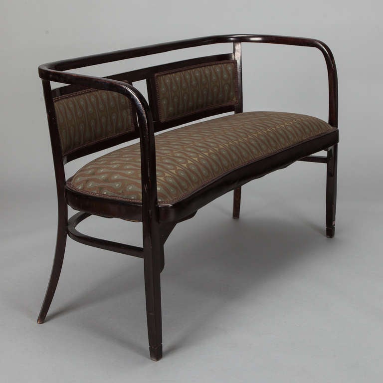 Otto Wagner Bentwood Frame Settee