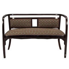 Otto Wagner Bentwood Frame Settee