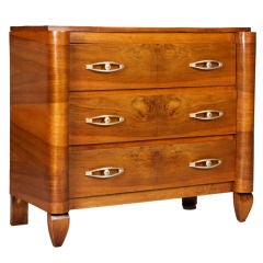 Small Mid-Century Walnut Chest