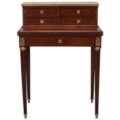 19th Century Louis XVI Style Mahogany Writing Desk