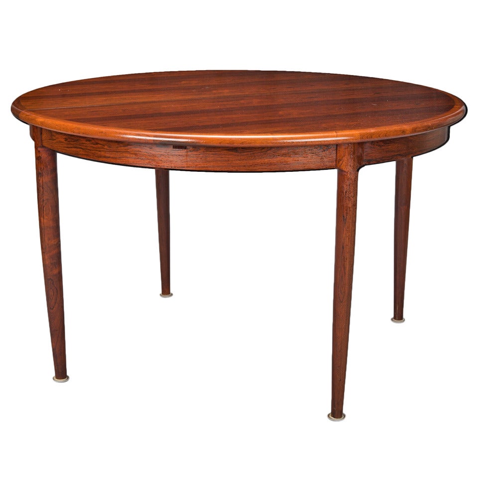 Niels Moller for J Moller #15 Rosewood Table with Butterfly Leaf
