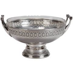 WMF Silver Plate Bowl with Glass Liner