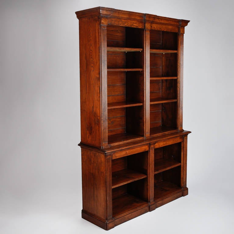 British 19th Century English Oak Bookcase