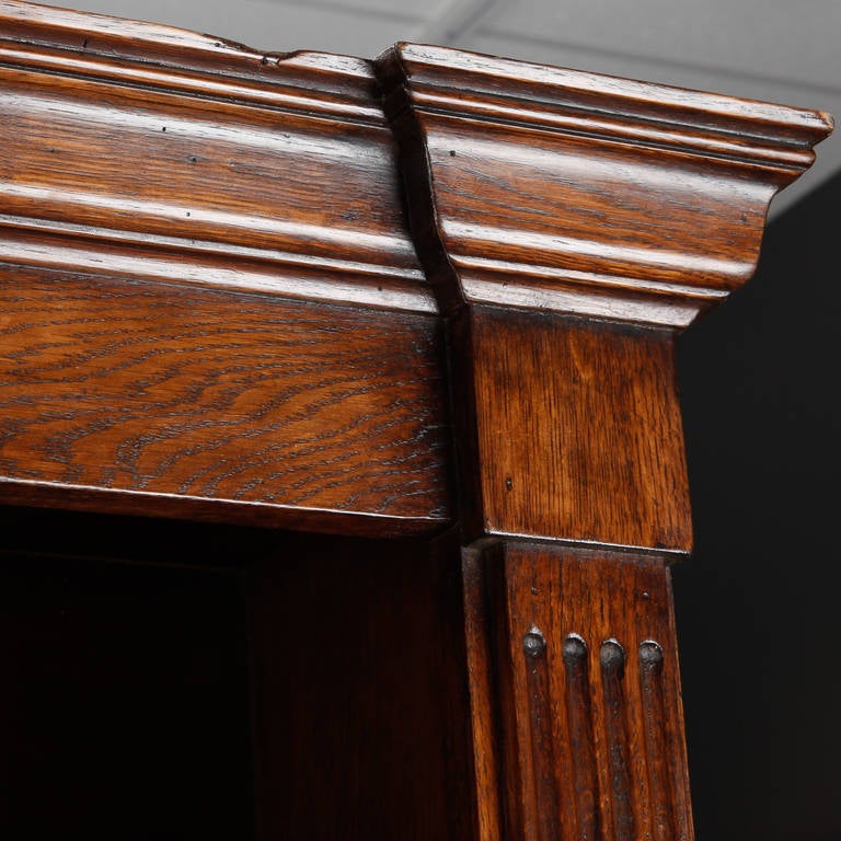 19th Century English Oak Bookcase 1