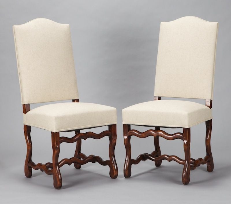 Set of Four Os des Mouton Chairs