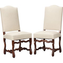 Set of Four Os des Mouton Chairs