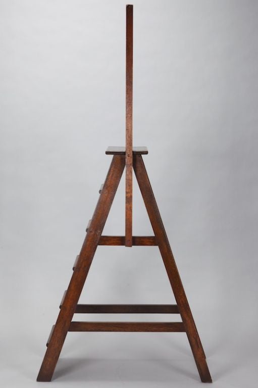 19th Century English Library Ladder Steps