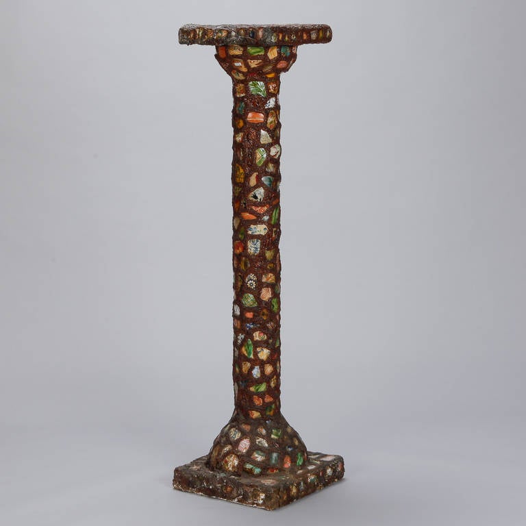 English Folk Art Memory Plant Stand