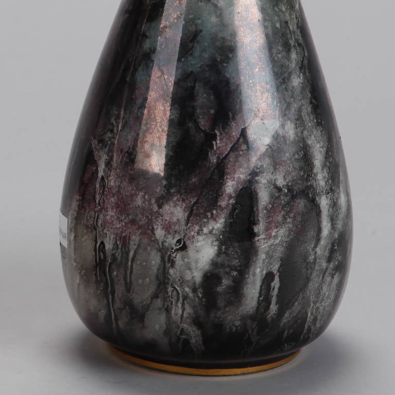 Pair of Losol Ware Keeling and Co. Art Deco Vases In Excellent Condition In Troy, MI