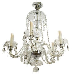 Five Light Crystal Chandelier