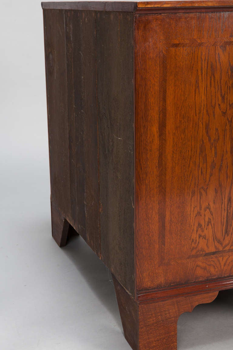 19th Century English Chest of Drawers With Oyster Veneer 3