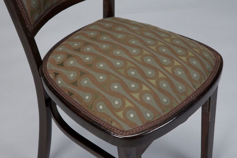 Ensemble de quatre chaises Otto Wagner en vente 2