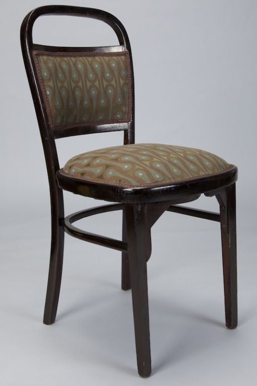 Set of Four Otto Wagner Chairs For Sale 3