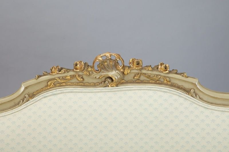 Gilt Gilded Louis XV Style Settee