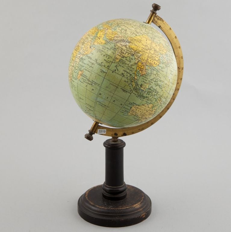Antique French Globe on Stand