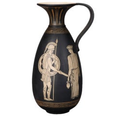 Large Neo Classical Ewer with Etruscan Figures