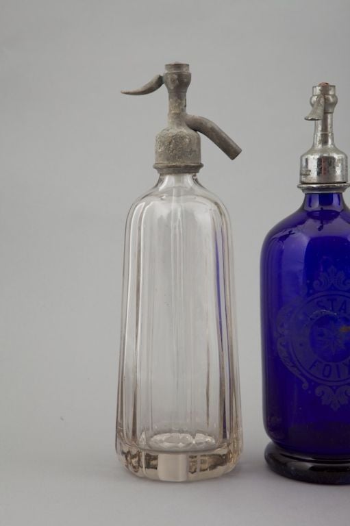French Early 20th Century Syphon Seltzer Bottles 2