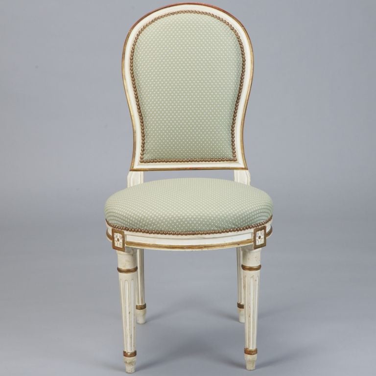 Set of Eight Louis XVI Style Chairs 2