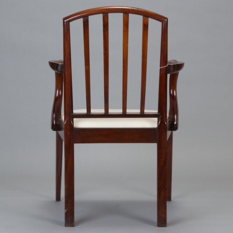 19th Century Georgian Elbow Chair Circa 1780