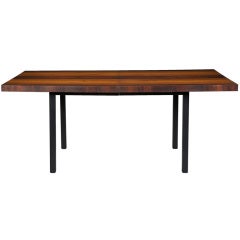 Mid Century Rosewood and Teak Dining Table by Kipp Stewart for Directional