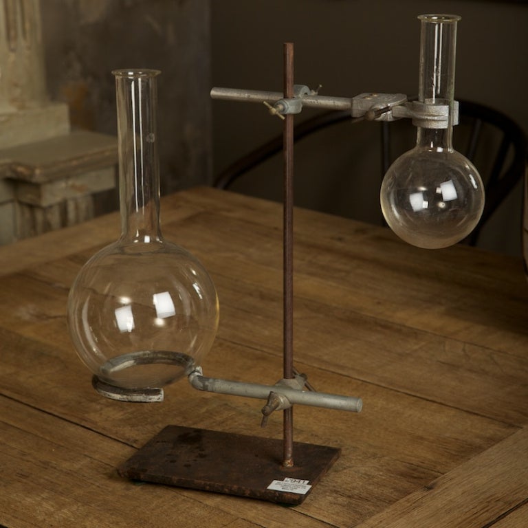 Specimen Jars on Iron Base