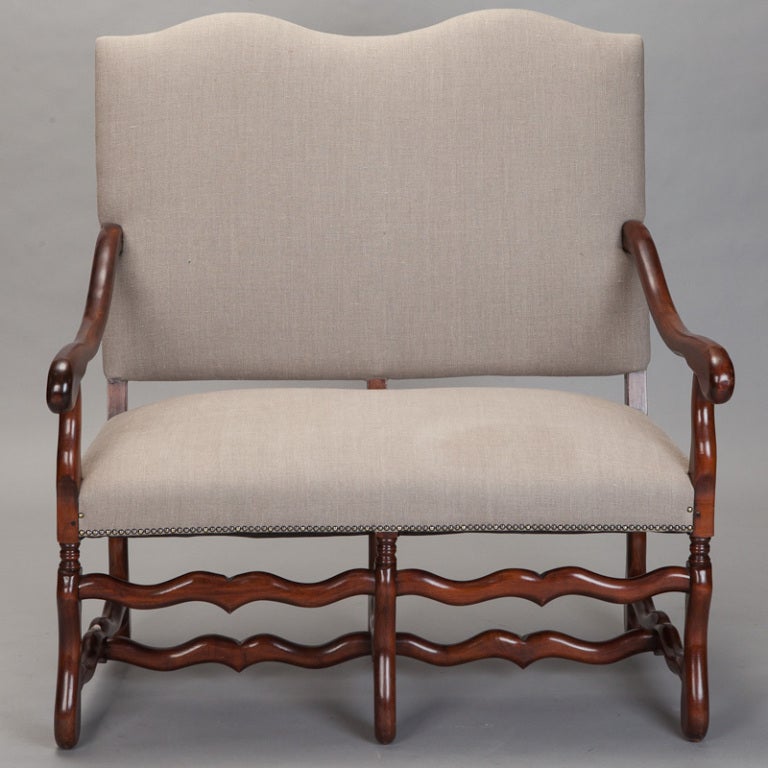 French Os De Mouton Settee