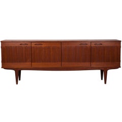 Large Mid Century Danish Teak Sideboard