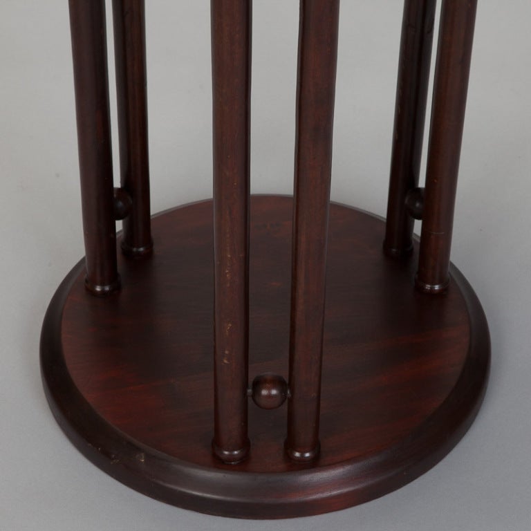 Stained Josef Hoffmann Side Table