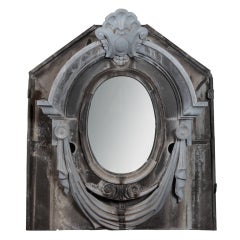 Fensterspiegel aus Zink im neoklassischen Stil