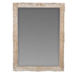 Grand miroir rectangulaire à couvercle inclinable