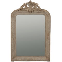Louis Philippe Painted Mirror with Crown